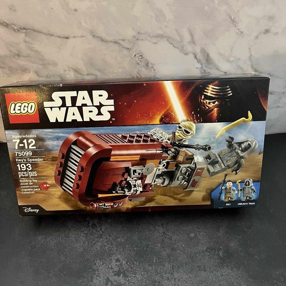 LEGO 75099 Star Wars Rey's Speeder retired sealed